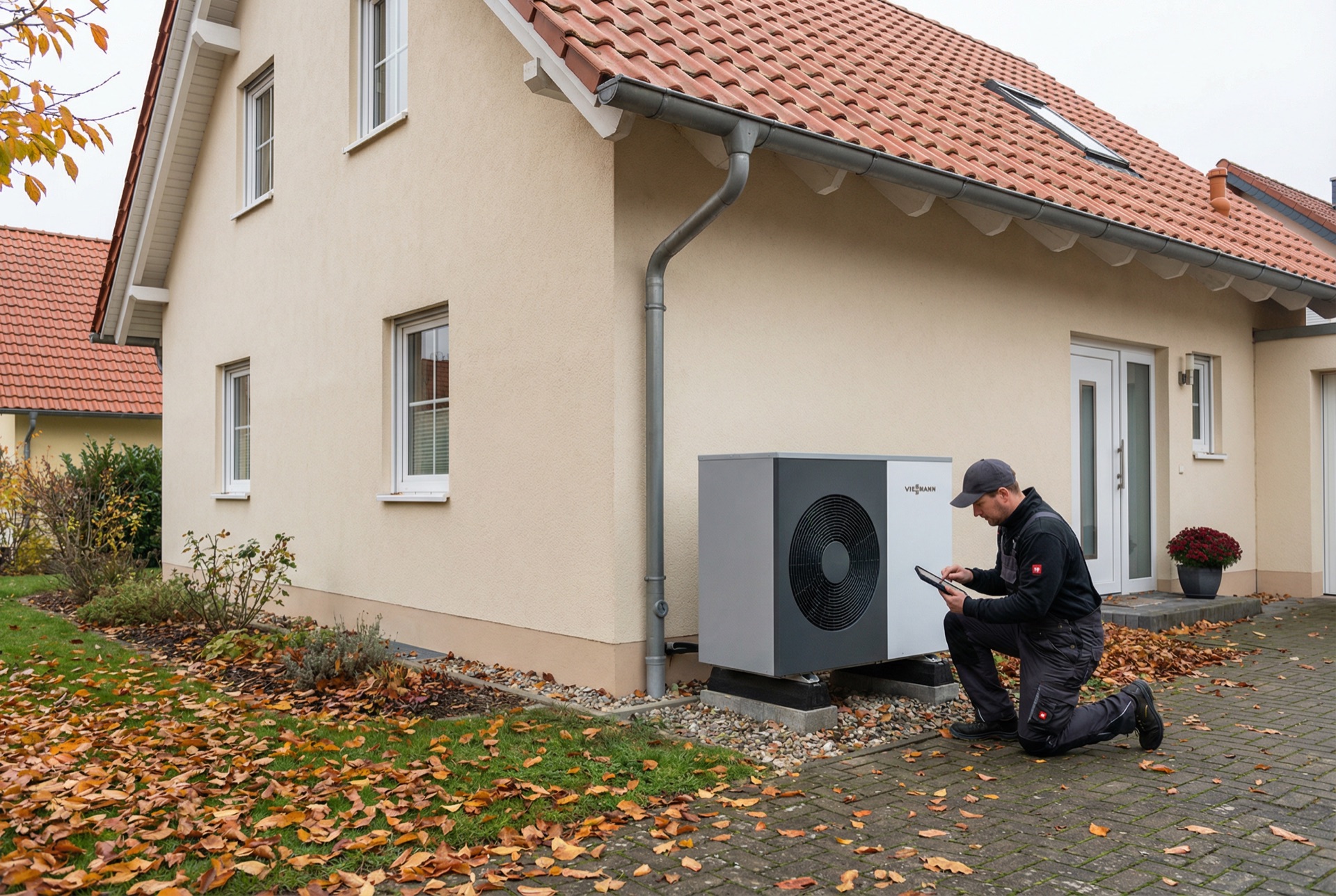 Wärmepumpen-Installation durch Haustechnik Persch